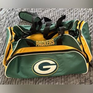 NWT Vintage Green Bay Packers Duffel Bag
